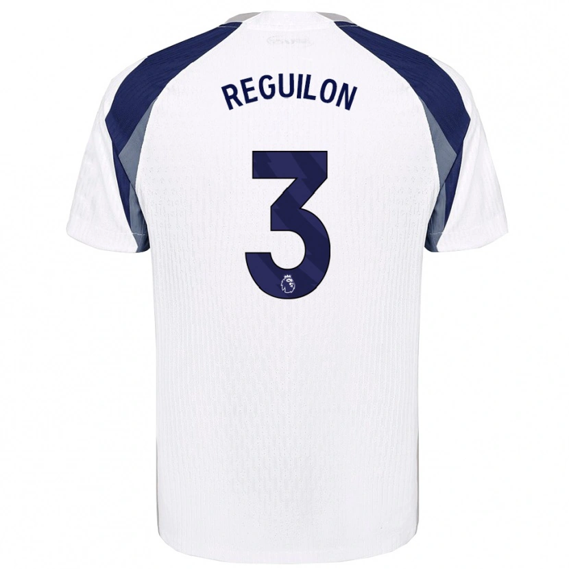 Danxen Mulher Camisola Sergio Reguilon #3 Branco Marinho Principal 2025/26 Camisa Brasil