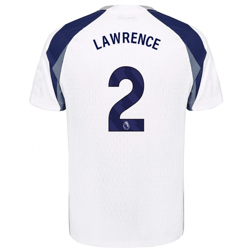 Danxen Mulher Camisola Donte Lawrence #2 Branco Marinho Principal 2025/26 Camisa Brasil