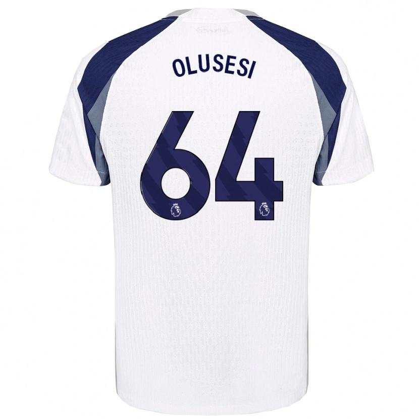 Danxen Mulher Camisola Callum Olusesi #64 Branco Marinho Principal 2025/26 Camisa Brasil