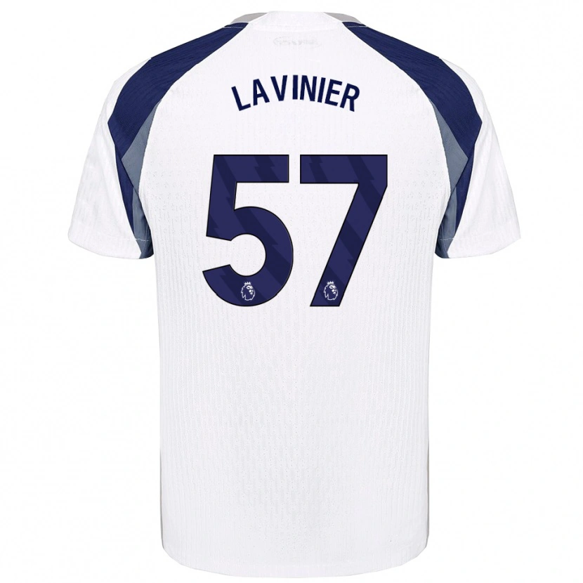 Danxen Mulher Camisola Marcel Lavinier #57 Branco Marinho Principal 2025/26 Camisa Brasil