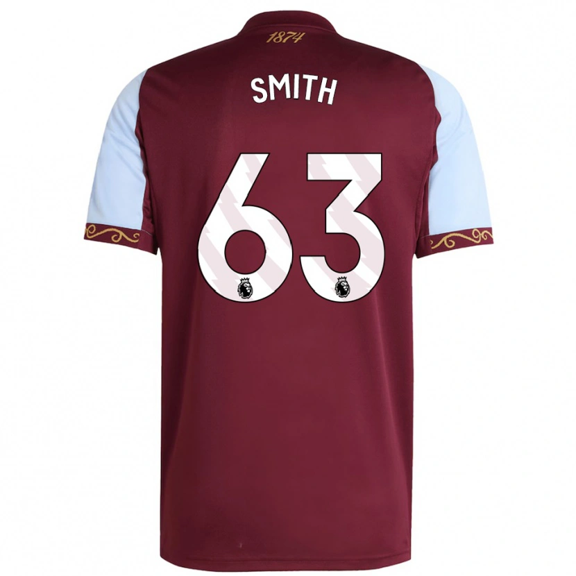 Danxen Mulher Camisola Kerr Smith #63 Borgonha Azul Celeste Principal 2025/26 Camisa Brasil