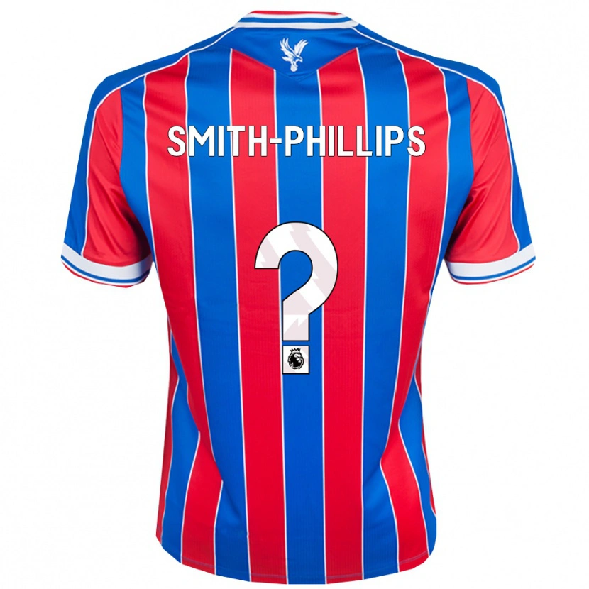 Danxen Mulher Camisola Kairo Smith-Phillips #0 Azul Vermelho Branco Principal 2025/26 Camisa Brasil
