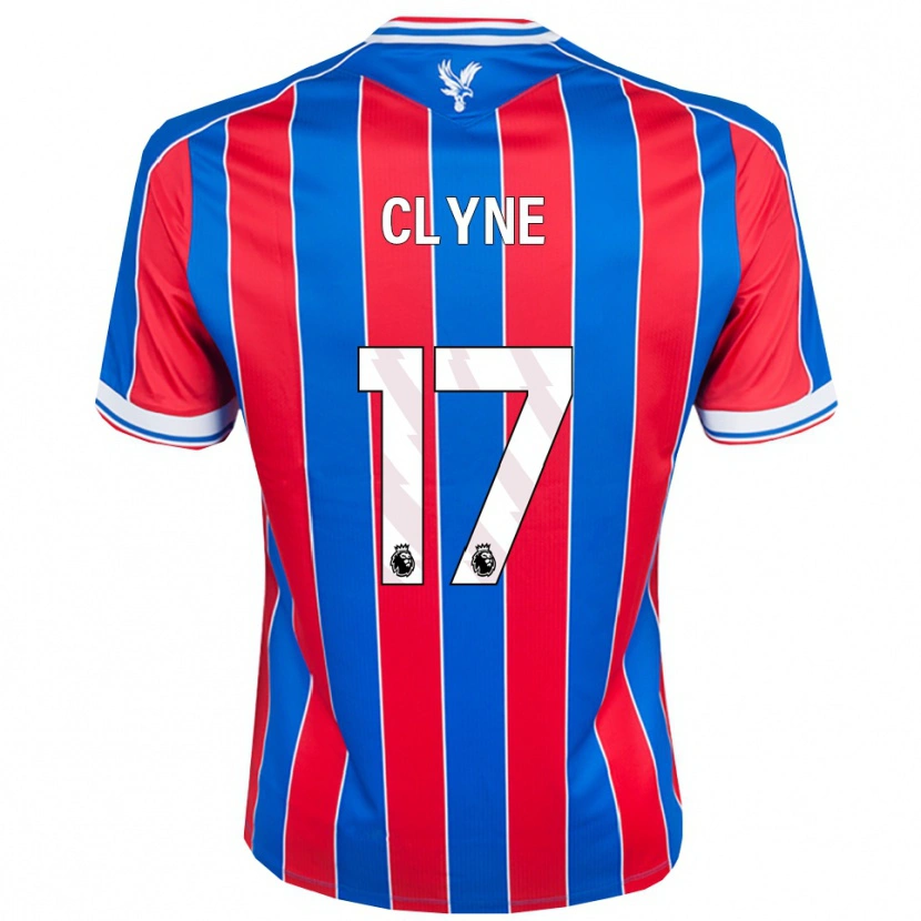 Danxen Mulher Camisola Nathaniel Clyne #17 Azul Vermelho Branco Principal 2025/26 Camisa Brasil