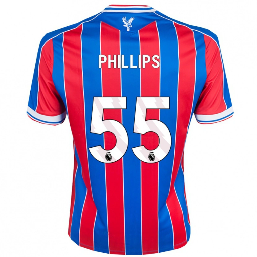 Danxen Mulher Camisola Killian Phillips #55 Azul Vermelho Branco Principal 2025/26 Camisa Brasil