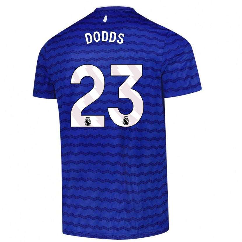 Danxen Mulher Camisola John Dodds #23 Azul Marinho Principal 2025/26 Camisa Brasil