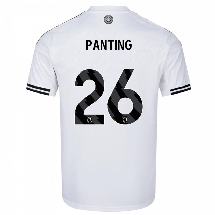 Danxen Mulher Camisola Rachel Panting #26 Branco Preto Principal 2025/26 Camisa Brasil