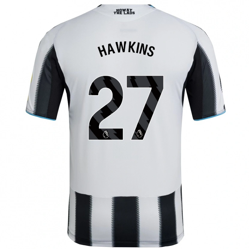 Danxen Mulher Camisola Hannah Hawkins #27 Preto Branco Principal 2025/26 Camisa Brasil