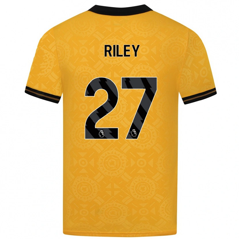 Danxen Mulher Camisola Lauren Riley #27 Amarelo Preto Principal 2025/26 Camisa Brasil