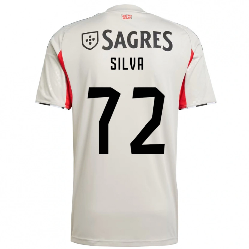 Danxen Mulher Camisola Matilde Silva #72 Branco Sujo Vermelho Alternativa 2025/26 Camisa Brasil