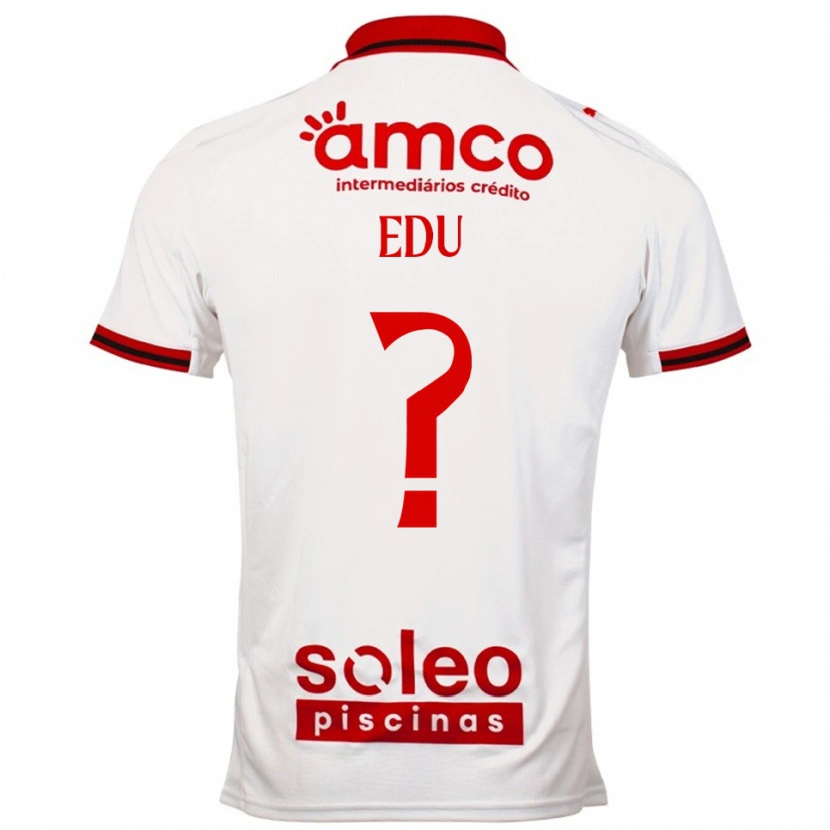 Danxen Mulher Camisola Edu #0 Branco Vermelho Alternativa 2025/26 Camisa Brasil