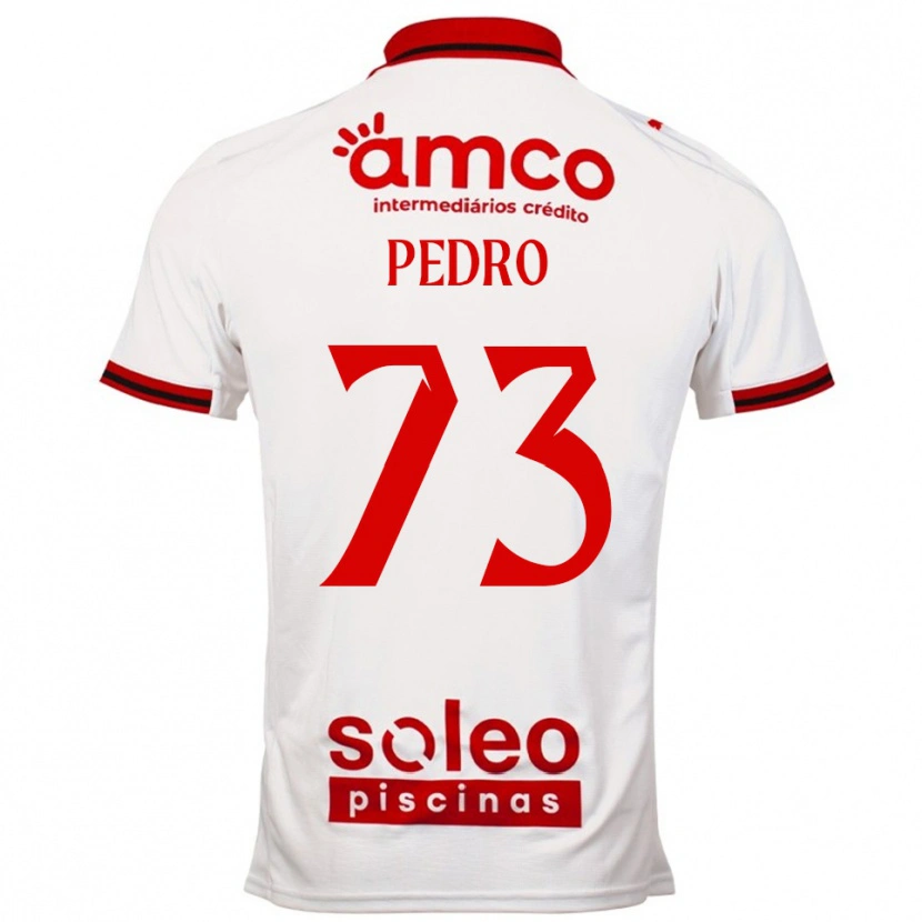 Danxen Mulher Camisola Zé Pedro #73 Branco Vermelho Alternativa 2025/26 Camisa Brasil