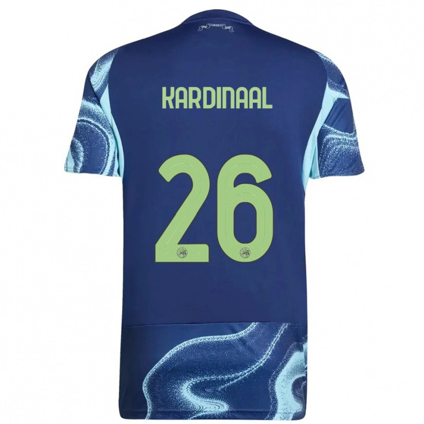 Danxen Mulher Camisola Isa Kardinaal #26 Marinho Azul Celeste Alternativa 2025/26 Camisa Brasil