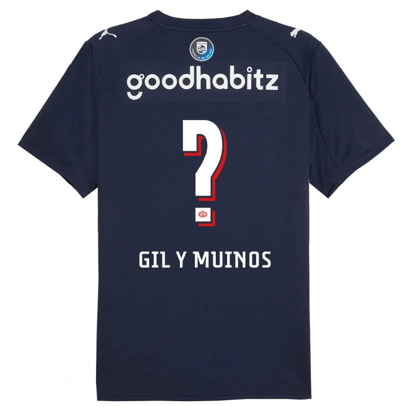 Danxen Mulher Camisola Yael Gil Y Muinos #0 Marinho Branco Alternativa 2025/26 Camisa Brasil