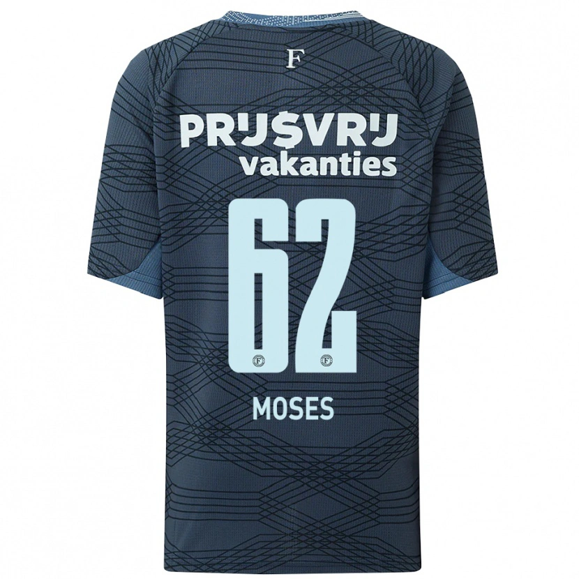 Danxen Mulher Camisola Troy Moses #62 Preto Cinza Alternativa 2025/26 Camisa Brasil
