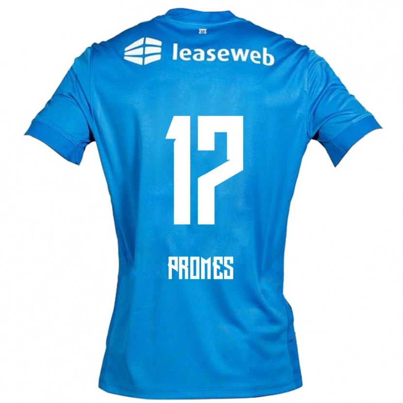 Danxen Mulher Camisola Rodrigo Promes #17 Azul Branco Alternativa 2025/26 Camisa Brasil