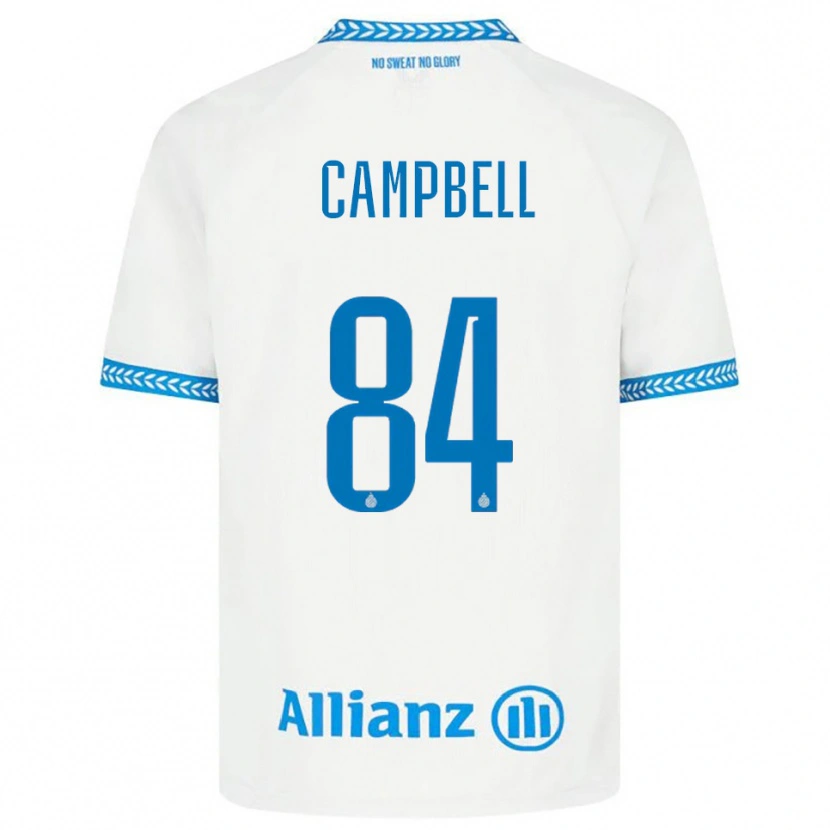 Danxen Mulher Camisola Shandre Campbell #84 Azul Branco Alternativa 2025/26 Camisa Brasil