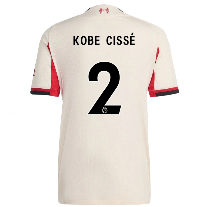 Danxen Mulher Camisola Prince Kobe Cissé #2 Branco Preto Alternativa 2025/26 Camisa Brasil