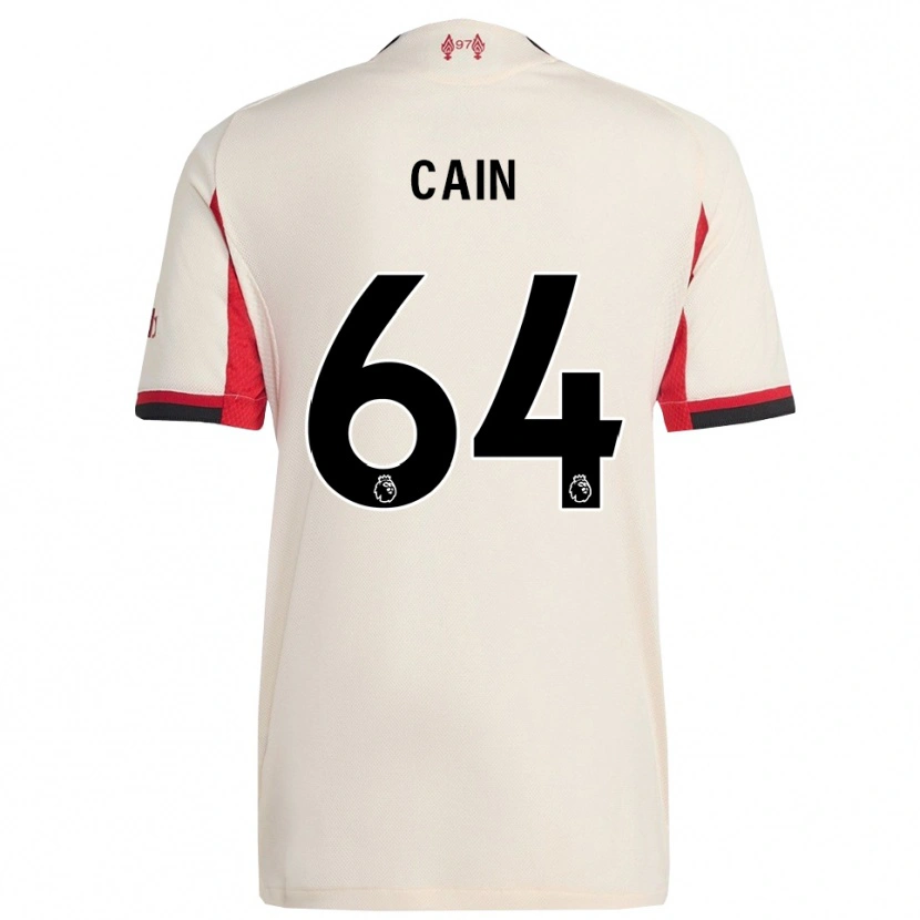 Danxen Mulher Camisola Jake Cain #64 Branco Preto Alternativa 2025/26 Camisa Brasil