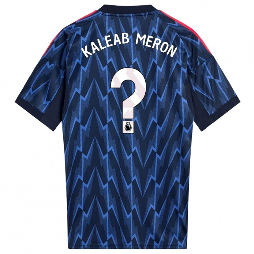 Danxen Mulher Camisola Kaleab Meron #0 Marinho Vermelho Alternativa 2025/26 Camisa Brasil