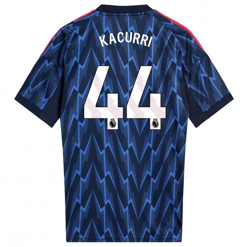 Danxen Mulher Camisola Maldini Kacurri #44 Marinho Vermelho Alternativa 2025/26 Camisa Brasil