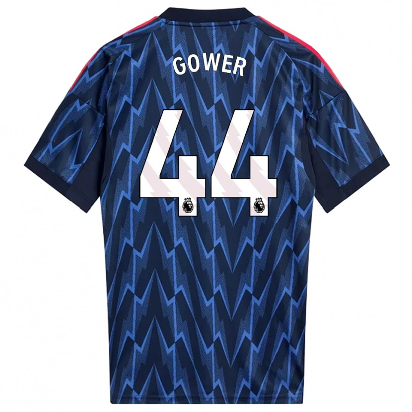 Danxen Mulher Camisola Jimi Gower #44 Marinho Vermelho Alternativa 2025/26 Camisa Brasil