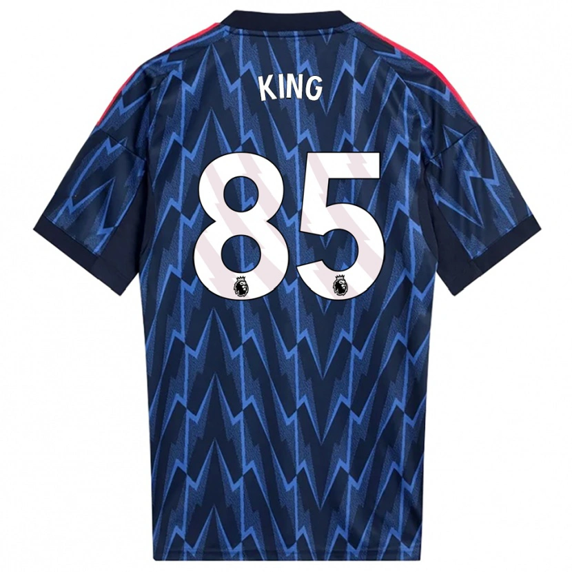 Danxen Mulher Camisola Josiah King #85 Marinho Vermelho Alternativa 2025/26 Camisa Brasil