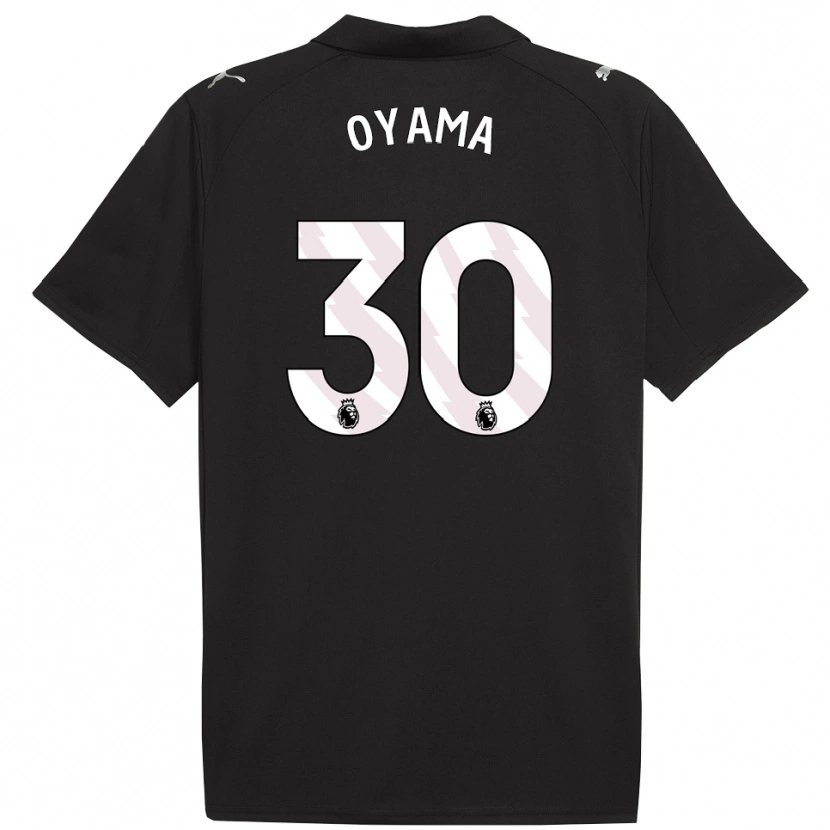 Danxen Mulher Camisola Aemu Oyama #30 Preto Branco Alternativa 2025/26 Camisa Brasil