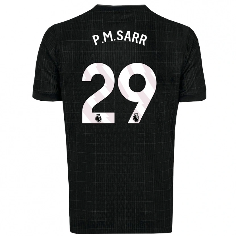 Danxen Mulher Camisola Pape Matar Sarr #29 Preto Cinza Alternativa 2025/26 Camisa Brasil