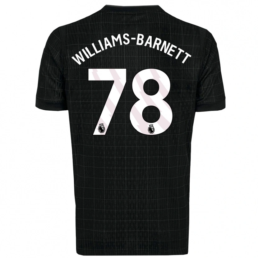Danxen Mulher Camisola Lucá Williams-Barnett #78 Preto Cinza Alternativa 2025/26 Camisa Brasil