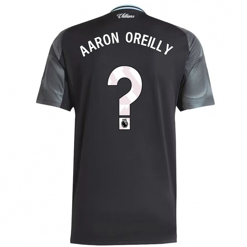 Danxen Mulher Camisola Aaron Oreilly #0 Preto Azul Celeste Alternativa 2025/26 Camisa Brasil