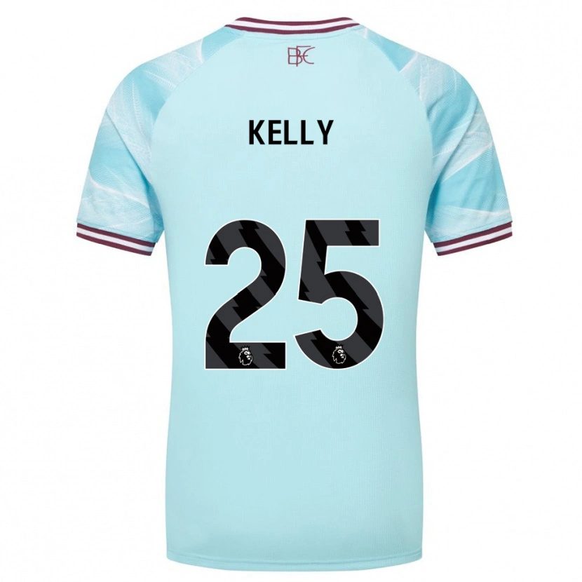 Danxen Mulher Camisola Aimee Kelly #25 Azul Celeste Borgonha Alternativa 2025/26 Camisa Brasil