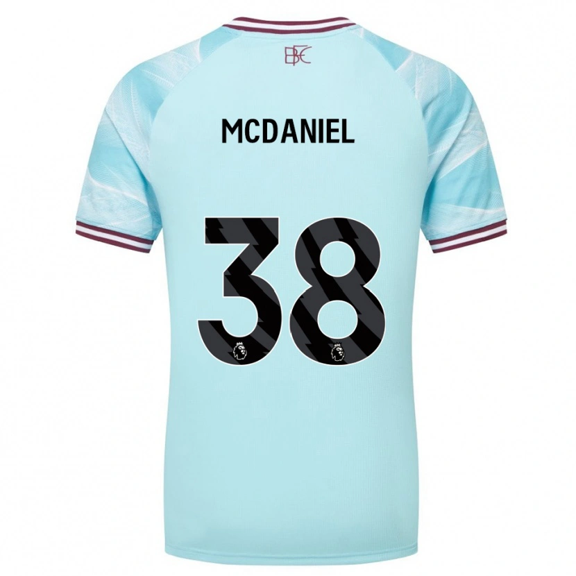Danxen Mulher Camisola Louise Mcdaniel #38 Azul Celeste Borgonha Alternativa 2025/26 Camisa Brasil
