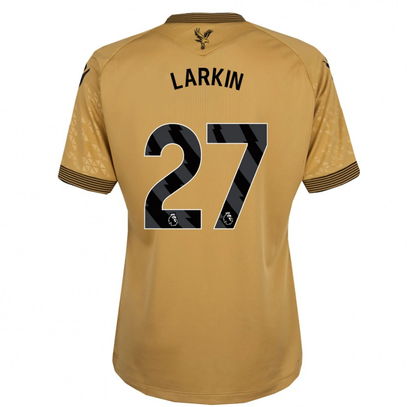 Danxen Mulher Camisola Abbie Larkin #27 Dourado Preto Alternativa 2025/26 Camisa Brasil