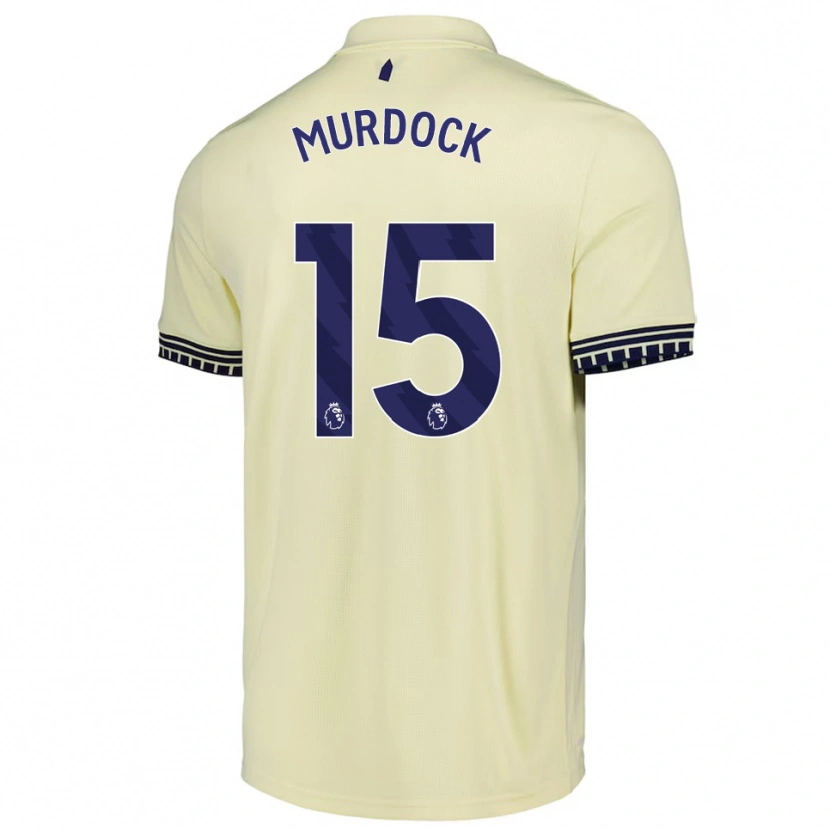 Danxen Mulher Camisola Freddie Murdock #15 Branco Sujo Preto Alternativa 2025/26 Camisa Brasil