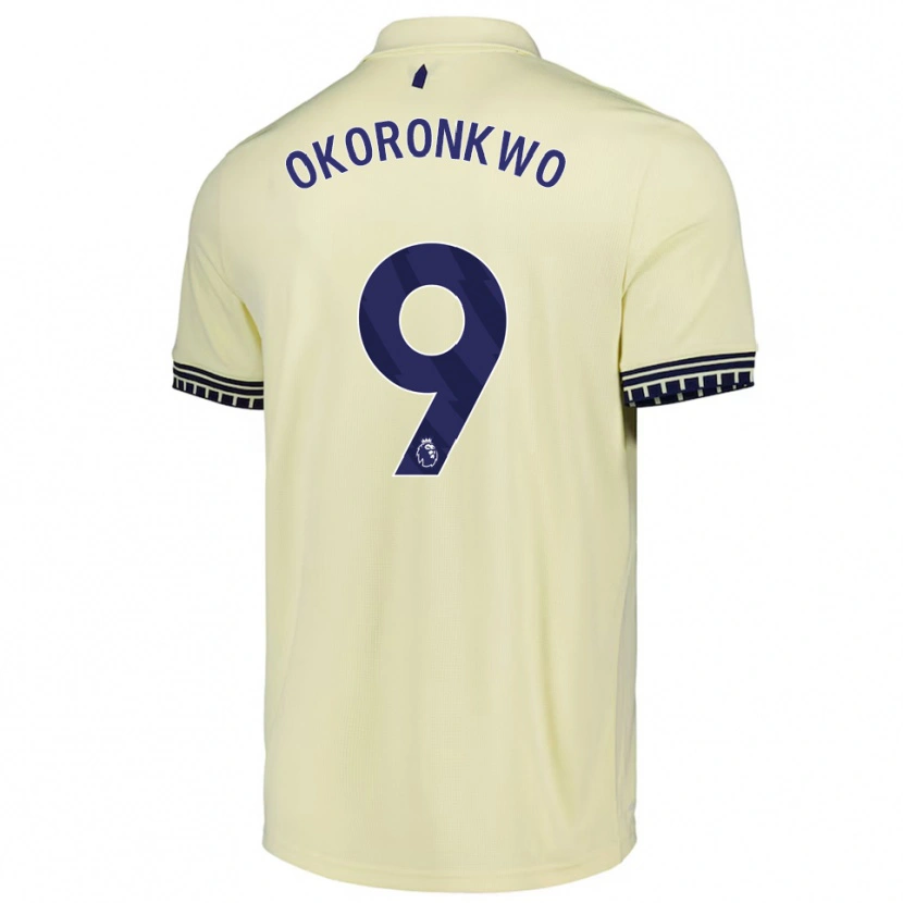 Danxen Mulher Camisola Francis Okoronkwo #9 Branco Sujo Preto Alternativa 2025/26 Camisa Brasil