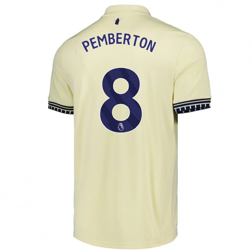 Danxen Mulher Camisola Dafi-Tomos Pemberton #8 Branco Sujo Preto Alternativa 2025/26 Camisa Brasil