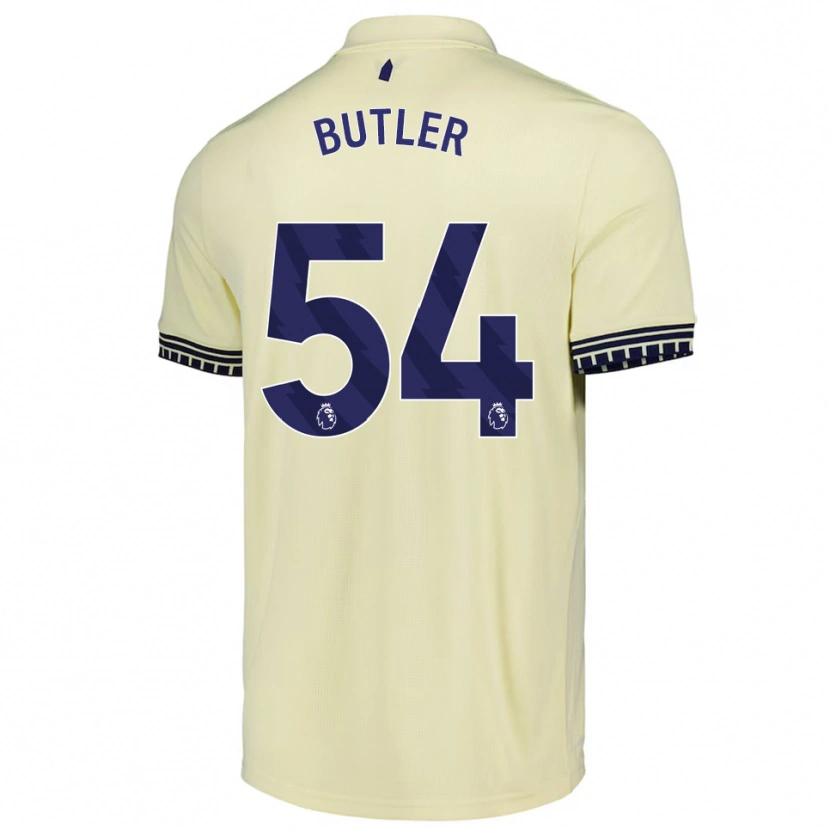 Danxen Mulher Camisola Jack Butler #54 Branco Sujo Preto Alternativa 2025/26 Camisa Brasil