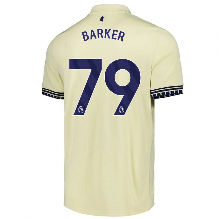 Danxen Mulher Camisola Owen Barker #79 Branco Sujo Preto Alternativa 2025/26 Camisa Brasil