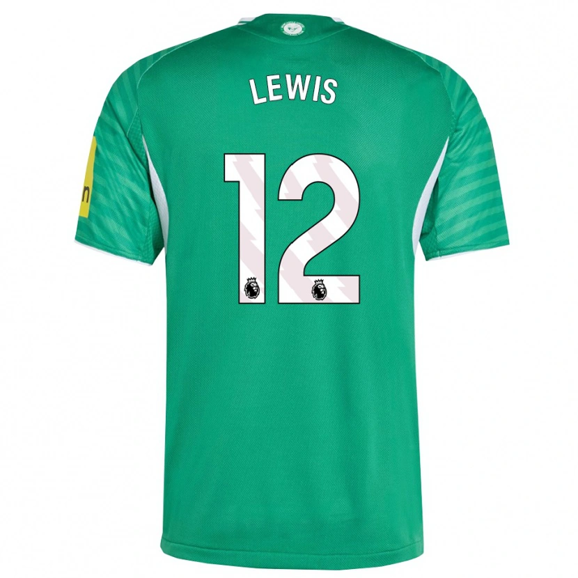 Danxen Mulher Camisola Jamal Lewis #12 Verde Branco Alternativa 2025/26 Camisa Brasil