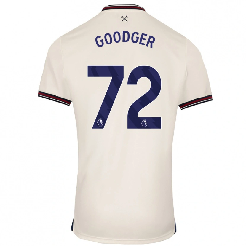 Danxen Mulher Camisola Tommy Goodger #72 Branco Sujo Alternativa 2025/26 Camisa Brasil