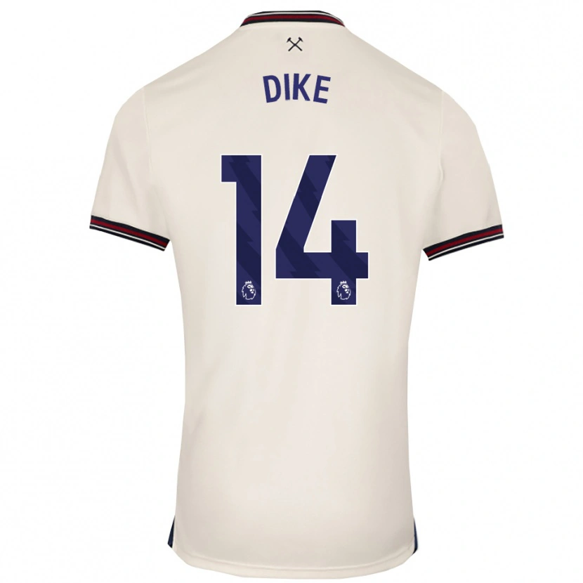 Danxen Mulher Camisola Lewis Dike #14 Branco Sujo Alternativa 2025/26 Camisa Brasil