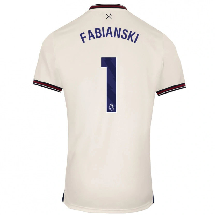 Danxen Mulher Camisola Lukasz Fabianski #1 Branco Sujo Alternativa 2025/26 Camisa Brasil