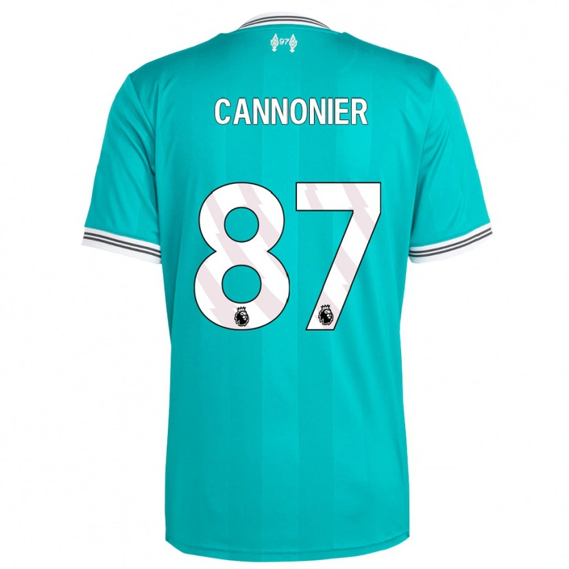 Danxen Mulher Camisola Oakley Cannonier #87 Verde Branco Terceiro 2025/26 Camisa Brasil