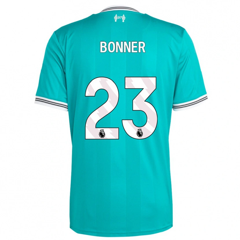 Danxen Mulher Camisola Gemma Bonner #23 Verde Branco Terceiro 2025/26 Camisa Brasil