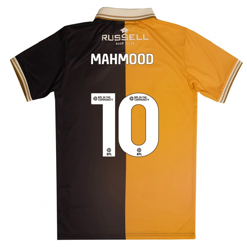 Danxen Criança Camisola Hajrah Mahmood #10 Amarelo Preto Principal 2025/26 Camisa Brasil