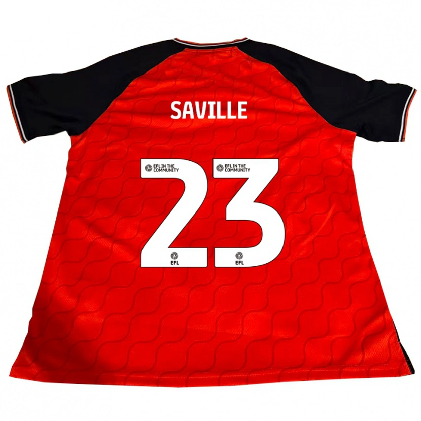 Danxen Criança Camisola George Saville #23 Laranja Preto Branco Principal 2025/26 Camisa Brasil