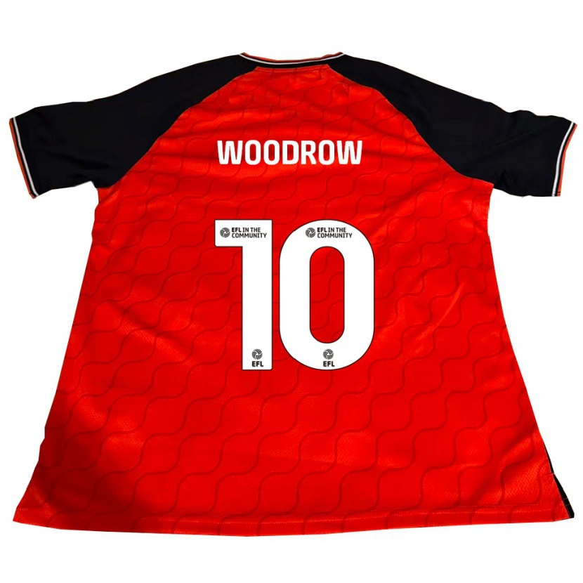 Danxen Criança Camisola Cauley Woodrow #10 Laranja Preto Branco Principal 2025/26 Camisa Brasil