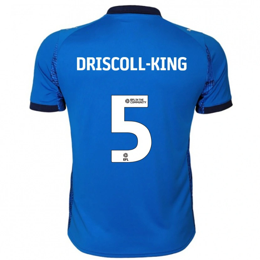 Danxen Criança Camisola Evie Driscoll-King #5 Azul Branco Principal 2025/26 Camisa Brasil