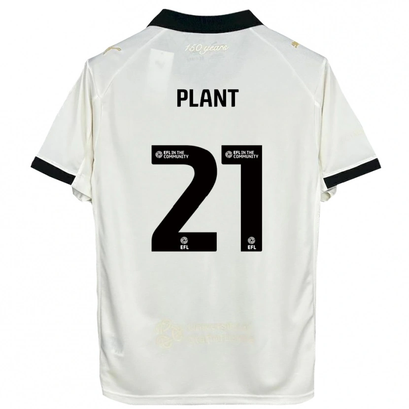 Danxen Criança Camisola James Plant #21 Branco Sujo Preto Principal 2025/26 Camisa Brasil