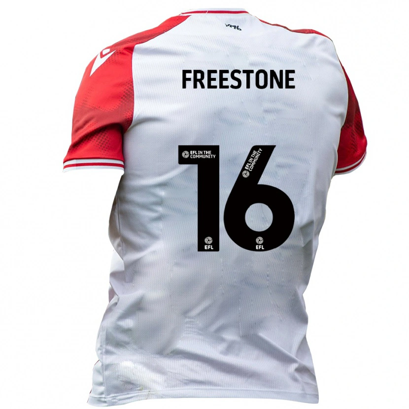 Danxen Criança Camisola Lewis Freestone #16 Branco Vermelho Principal 2025/26 Camisa Brasil